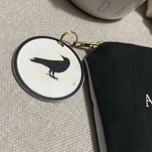 Free With $25 Purchase-ZipTop Pouch-Cute Coco Chanel Quote-Cotton Exterior-EUC - Picture 3 of 10